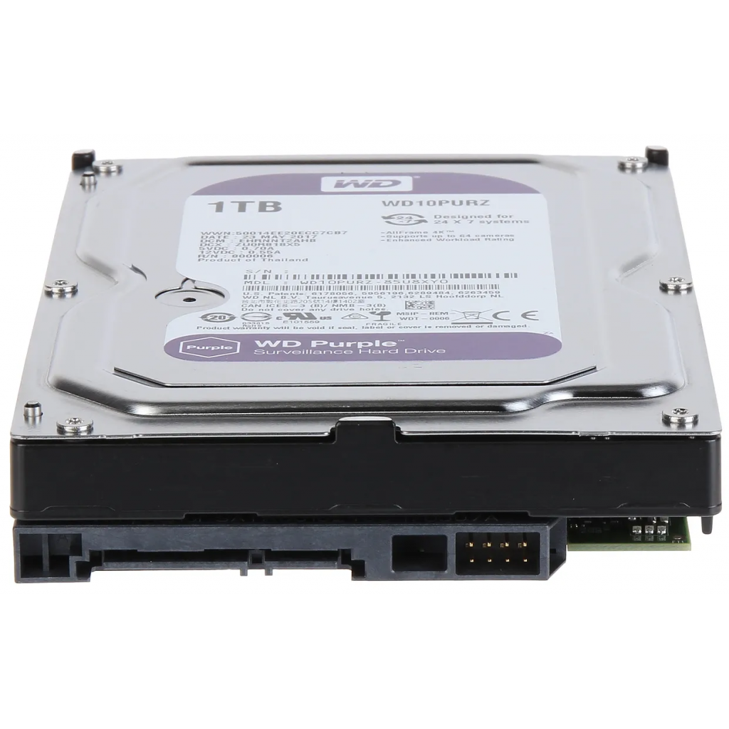 WD%20PURPLE,%20WD10PURZ,%203.5’’%201TB,%2064Mb,%205400%20Rpm,%207/24%20Güvenlik,%20HDD