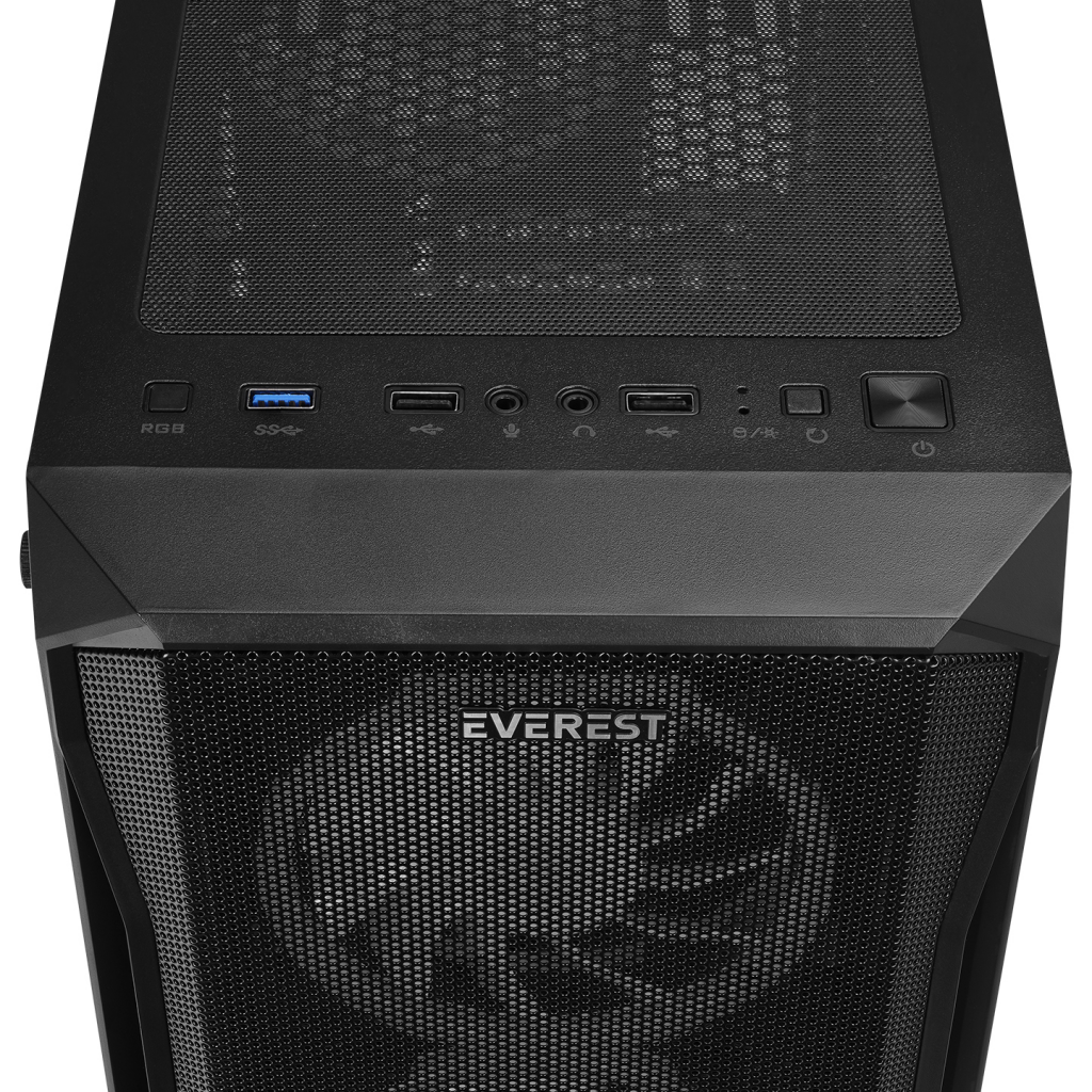 EVEREST%20X-RACER,%20Mesh,%20600W%20(Peak),%204x12cm%20RGB%20Fan,%20Temperli%20Cam%20Yan%20Panel,%20ATX,%20GAMING%20KASA